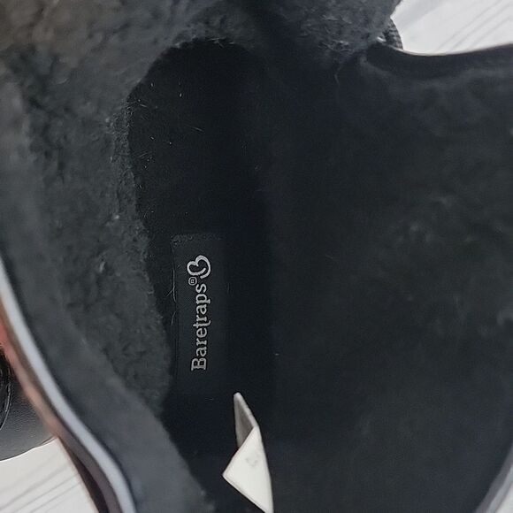 Baretraps Fahn Plaid Black Women's Boots Sherpa Lined Size 8M - Picture 6 of 9